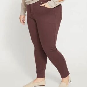 NWT Universal Standard Seine High Rise Skinny Jeans 27 Inch - Brulee